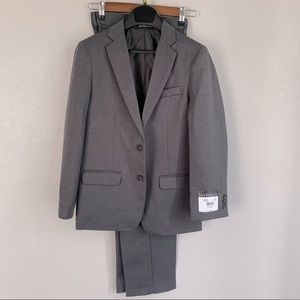 Van Heusen Boy's Charcoal Gray Pant Suit size 14